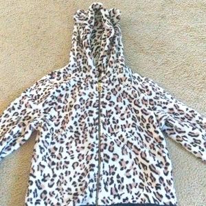 Juicy couture extra large cheetah print girl jacket
